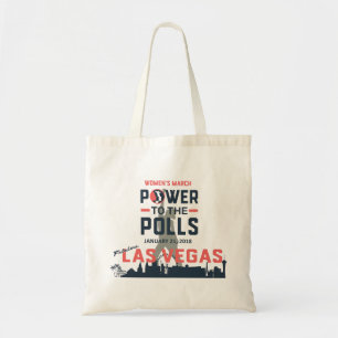 Bolsa Tote O março Las Vegas das mulheres - sacola