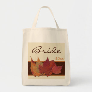 Bolsa Tote O marfim alaranjado de Brown secado sae da sacola