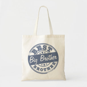 Bolsa Tote O melhor big brother - efeito do carimbo de