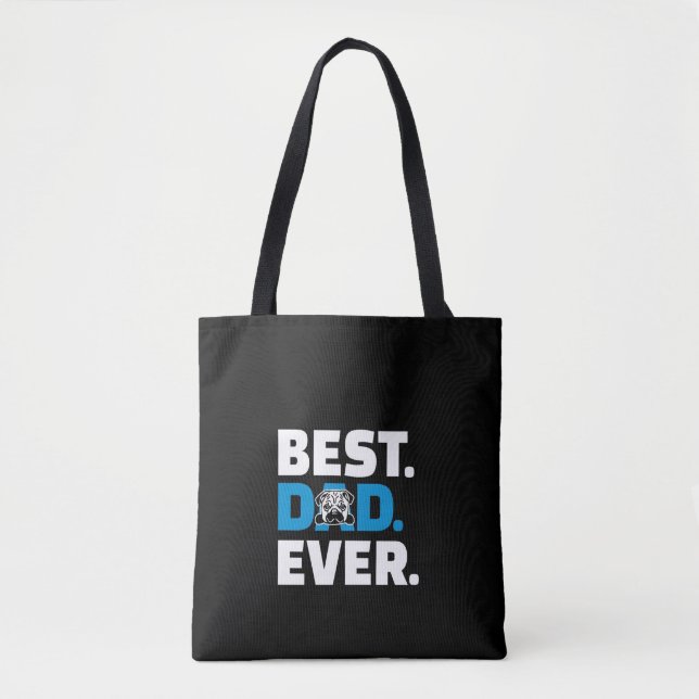 Bolsa Tote O Melhor Pai Do Cachorro (Frente)