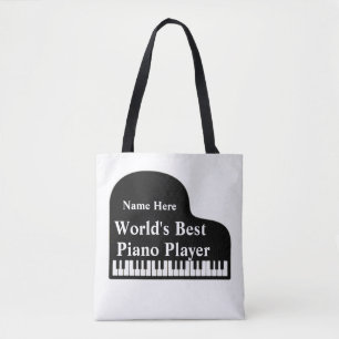 Bolsa Tote O melhor piano do mundo