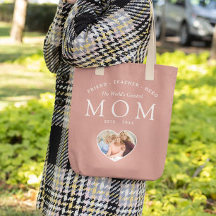 Bolsa Tote O melhor professor de amizade da mãe do mundo