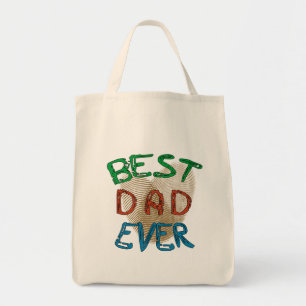 Bolsa Tote O MELHOR saco do PAI NUNCA