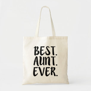 Bolsa Tote O melhor saco engraçado da tia Nunca