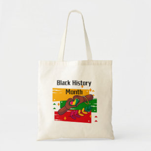 Bolsa Tote O Mês da História Negra Celebrando Levanta Juntos