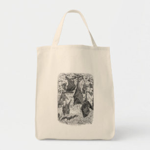 Bolsa Tote O modelo retro do bastão do Fox de vôo dos 1800s