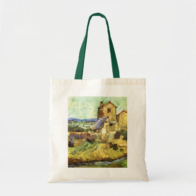 Bolsa Tote O Moinho Antigo por Vincent van Gogh (Frente)