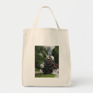 Bolsa Tote o motor da estação de comboio do trilho do vapor