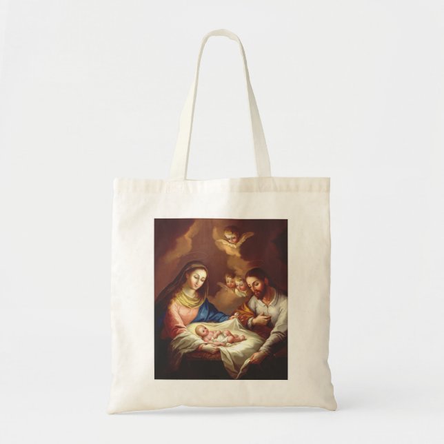 Bolsa Tote O Nascimento de Jesus Cristo (Frente)
