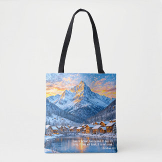 Bolsa Tote O Natal é Paciente
