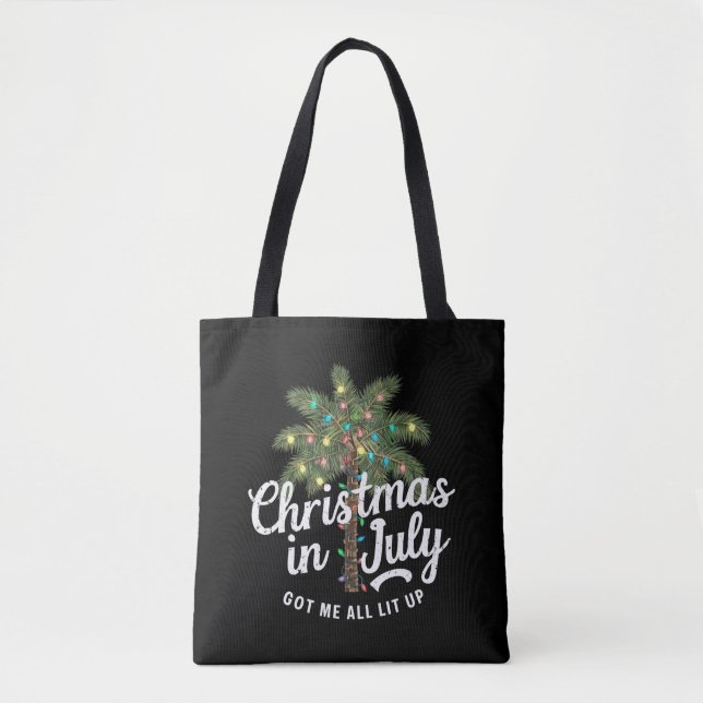Bolsa Tote O Natal em julho deixou-me toda desligada (Frente)