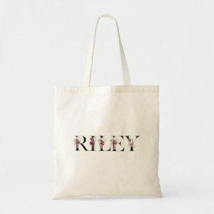 Bolsa Tote O nome da Riley. Chamo-me Riley.