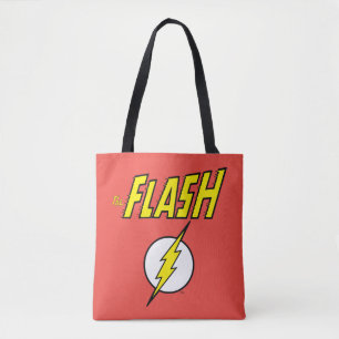 Bolsa Tote O Nome do Flash & Logotipo do Raio