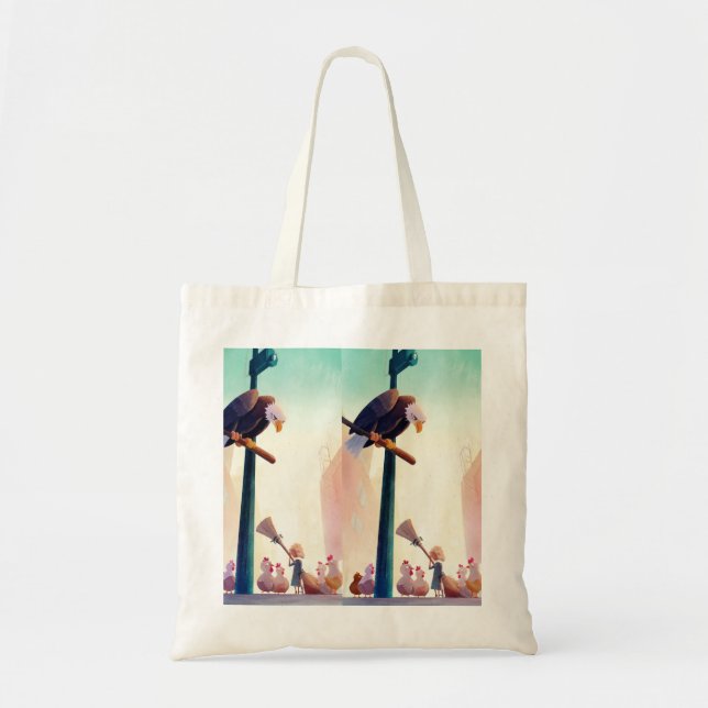 Bolsa Tote O Observador No Arame (Frente)