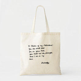 Bolsa Tote Ó ódio da minha Pátria!