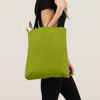 Bolsa Tote O olhar do Snuggly Chartreuse Green Suede