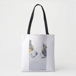 Bolsa Tote O Olhar Fixo