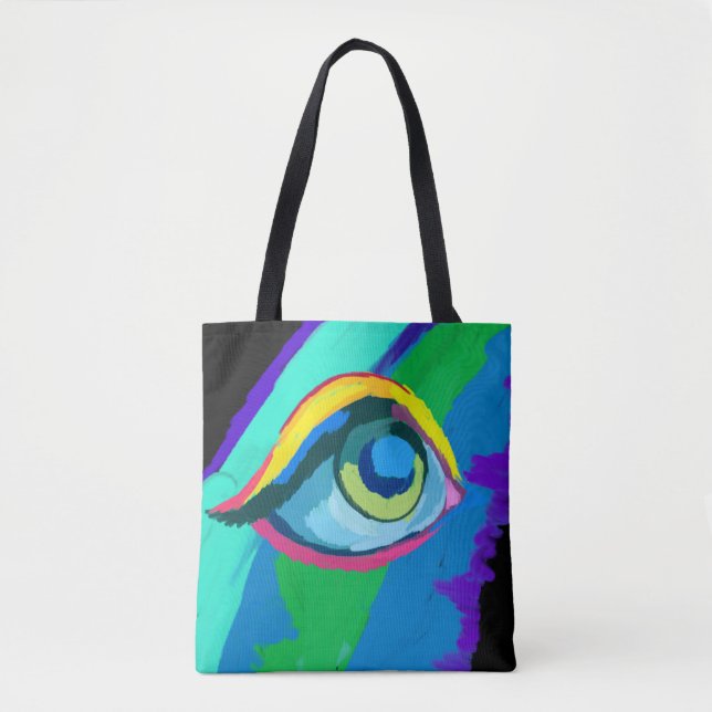 Bolsa Tote O olho (Frente)