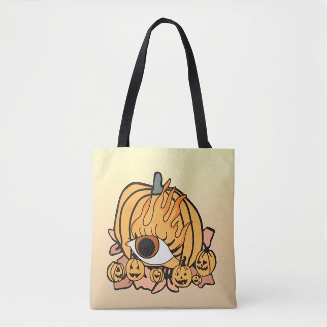 Bolsa Tote O Olho De Pumpkin Retro (Frente)