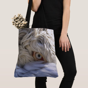 Bolsa Tote O Olho de um Pelicano