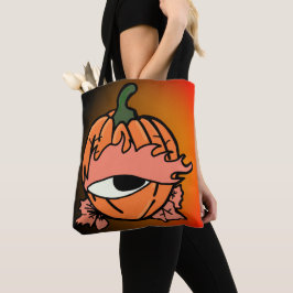Bolsa Tote O Olho Sonolento da Pumpkin Spooky