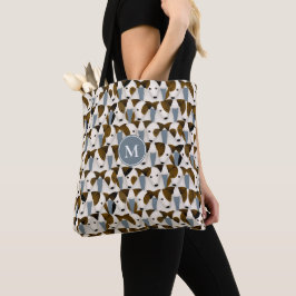 Bolsa Tote O padrão de cães de Parson Jack Russell Terriers