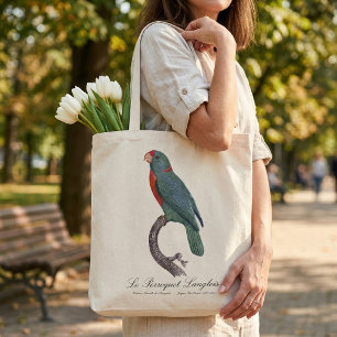 Bolsa Tote O Papagaio Langlois de Jacques Barraband