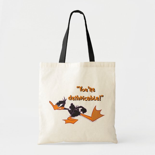Bolsa Tote O PATO DAFFY™ Pronto para Lutar (Frente)