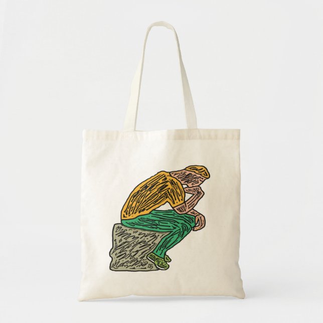 Bolsa Tote O Pensador (Frente)