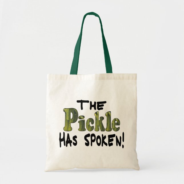 Bolsa Tote O Pepino Falante (Frente)