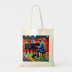 Bolsa Tote O Piano Player