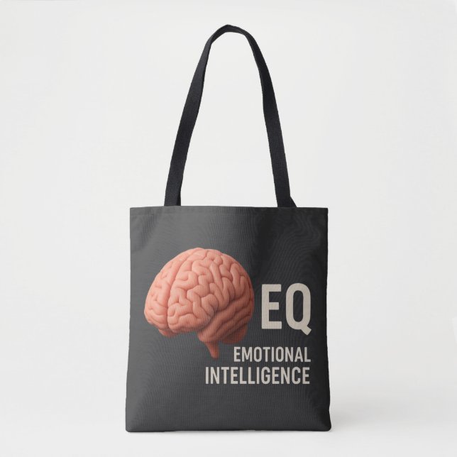 Bolsa Tote O poder da inteligência emocional (Frente)