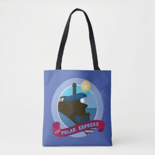 Bolsa Tote O Polar Express   Crachá Vintage