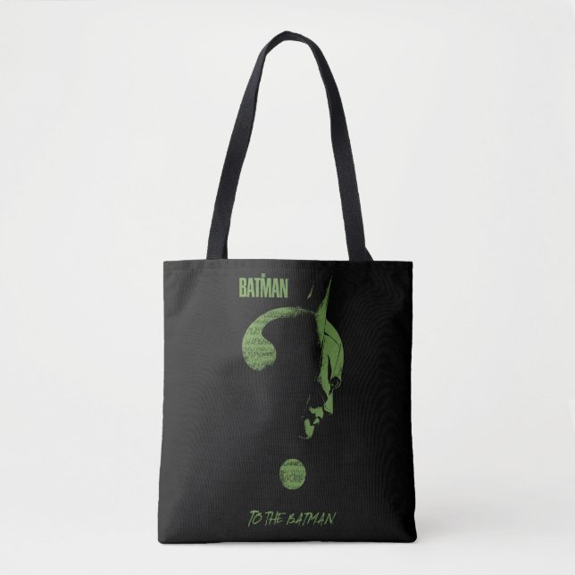Bolsa Tote O Ponto De Pergunta "Ao Batman" Do Riddler (Frente)