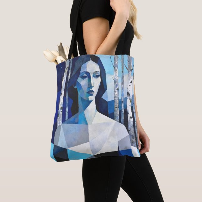 Bolsa Tote O Porte de “Caelith” – Um Retrato Abstrato (Close Up)