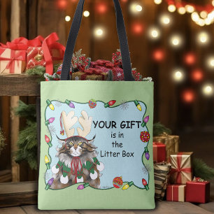 Bolsa Tote O presente de Natal