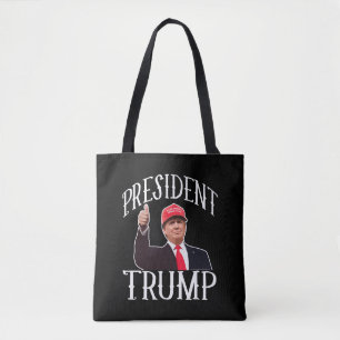 Bolsa Tote O Presidente Donald Trump Red Hat Assume