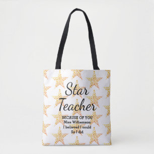 Bolsa Tote O PROFESSOR DA ESTRELA Acreditou Que Eu Poderia Ap