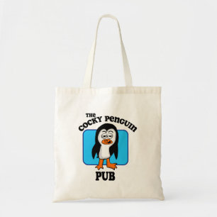 Bolsa Tote O Pub do Pinguim Arrogante
