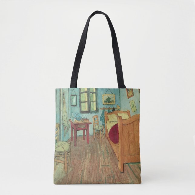 Bolsa Tote O Quarto de Vincent em Arles (Frente)
