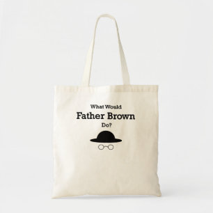 Bolsa Tote O que o padre Brown faria do presente clássico de 