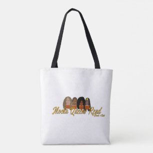 Bolsa Tote O Queens do Mocha leu o saco de livro/bolsa