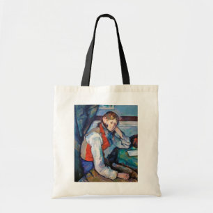 Bolsa Tote O Rapaz no Vest Vermelho, Cezanne
