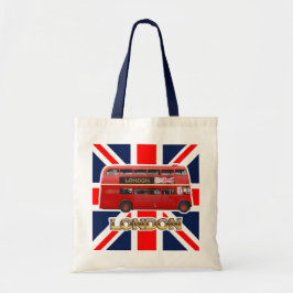 Bolsa Tote O Red London Double Decker Bus