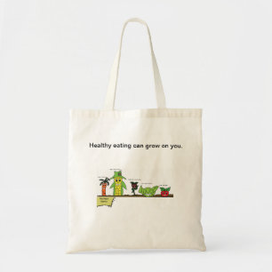 Bolsa Tote O remendo, saco de mão dos produtos orgânicos