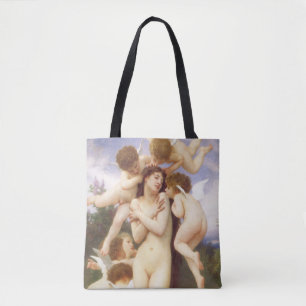 Bolsa Tote O Retorno da Primavera (Le Printemps) por Bouguere