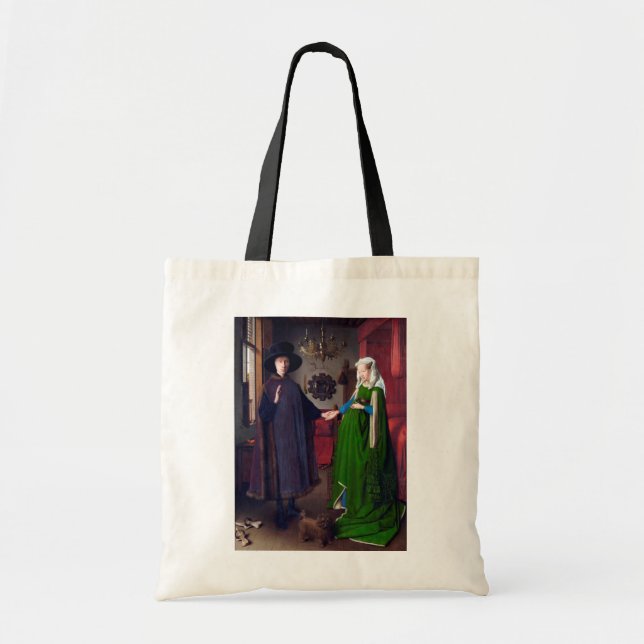 Bolsa Tote O Retrato Arnolfini, Jan van Eyck (Frente)