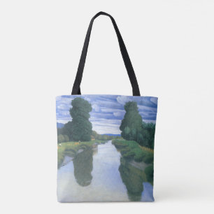 Bolsa Tote O Rio em Berville por Felix Vallotton, Arte Fino