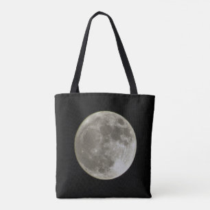 Bolsa Tote O saco de compras de Supermoon