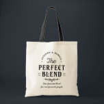 Bolsa Tote O Saco de Tote do Presente do Casamento de Mistura<br><div class="desc">A mistura perfeita. Adicione um toque divertido de cor e estilo único aos seus favores de casamento ou chá de panela. Um saco de chás de panela é um excelente adicional ao planejamento de partidos. Essas bolsas únicas serão facilmente usadas como presente e podem servir como uma bela decoração em...</div>